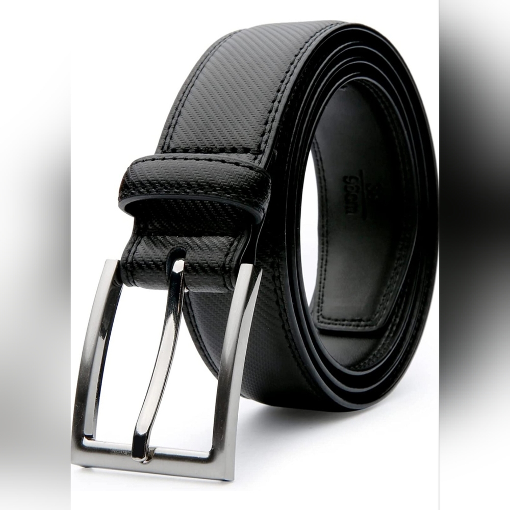 Men's black leather belt invasions sizes please ask if available before purchase